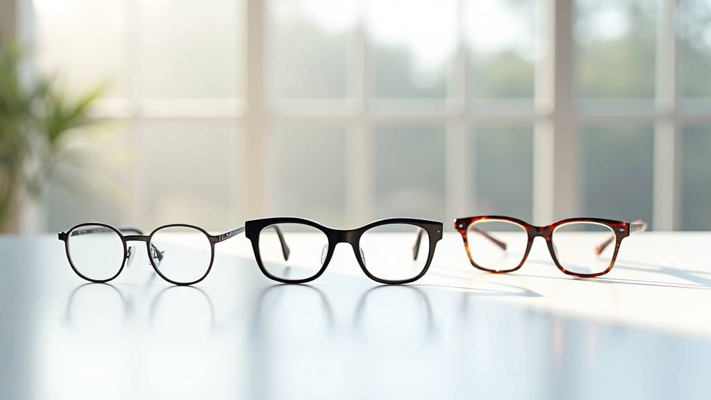 Collection de lunettes de vue tendance 2026 sur un fond élégant