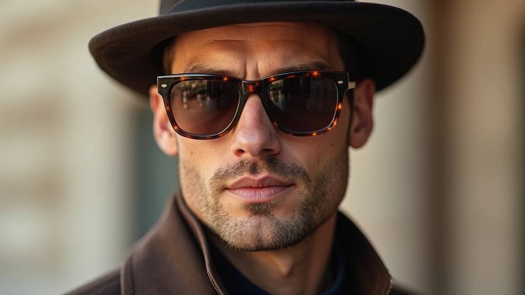 Détail des lunettes de soleil Gucci forme ovale avec finitions métalliques dorées