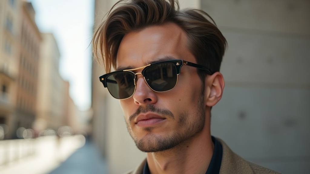 Collection 2026 de lunettes Gucci pour homme - Style luxueux et élégant