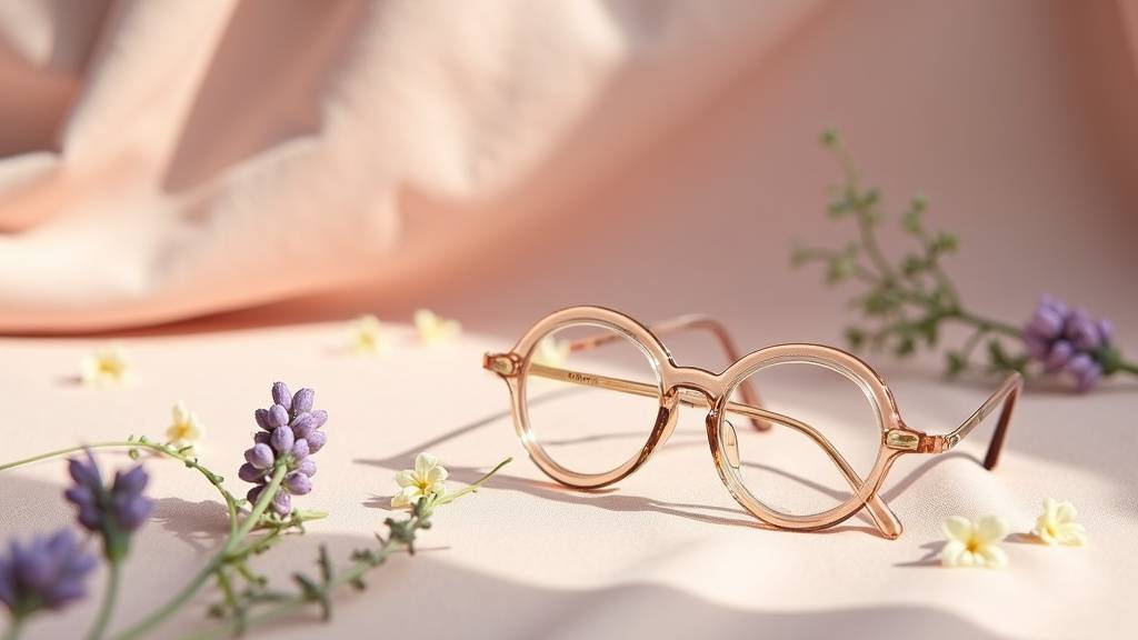 Opticien ajustant des lunettes Paul et Joe sur un client